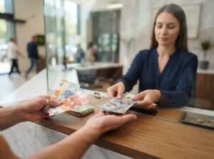 Geld wechseln Gebühren sparen
