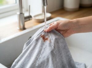 Blutflecken entfernen