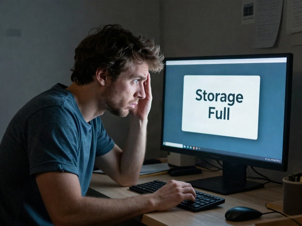 Computer Speicher voll