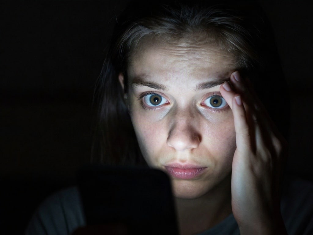 Dark Mode Augen