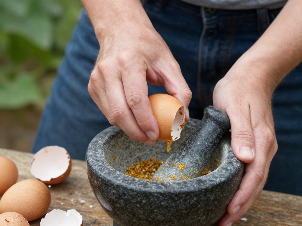 Eierschalen als Dünger