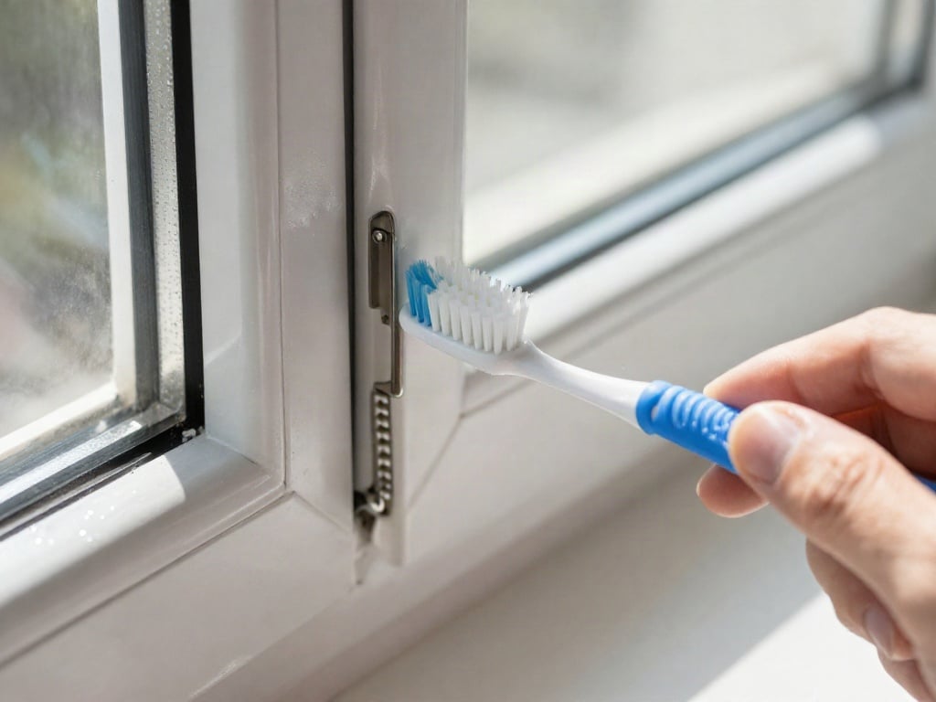 Fensterrahmen reinigen