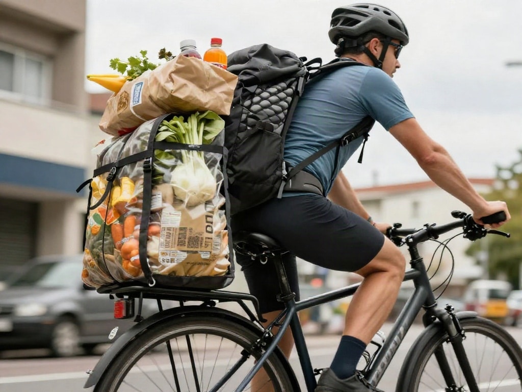 Fahrrad Gepäck befestigen
