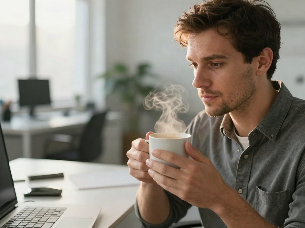 Kaffee richtig trinken Müdigkeit