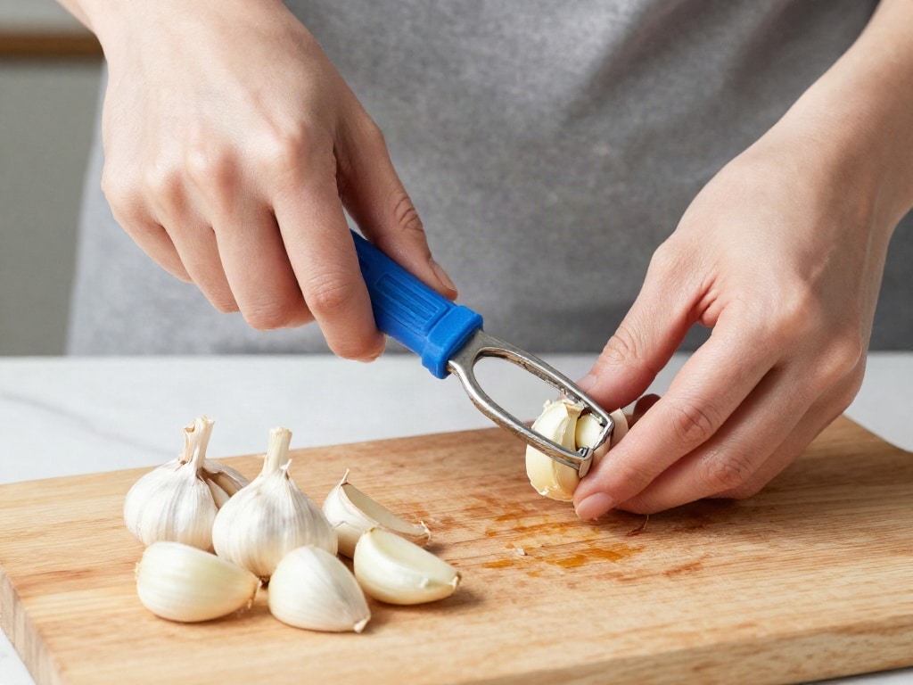 Knoblauch schnell schälen