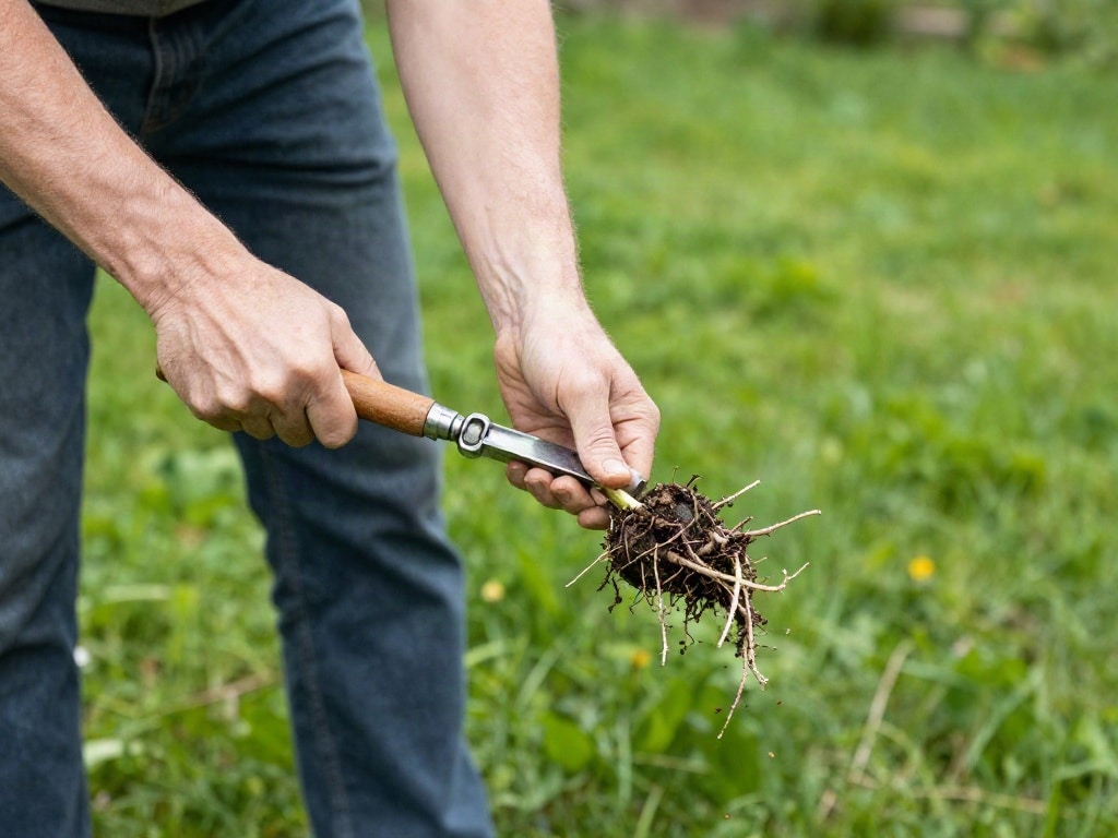 Löwenzahn entfernen