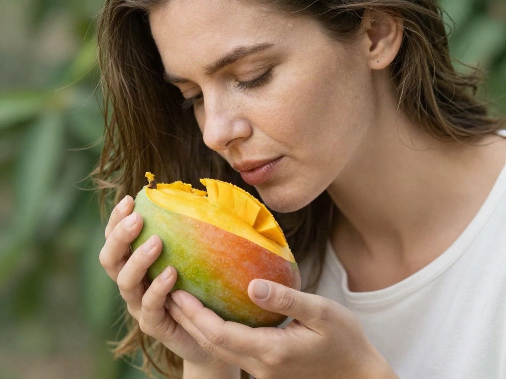 Mango schneiden