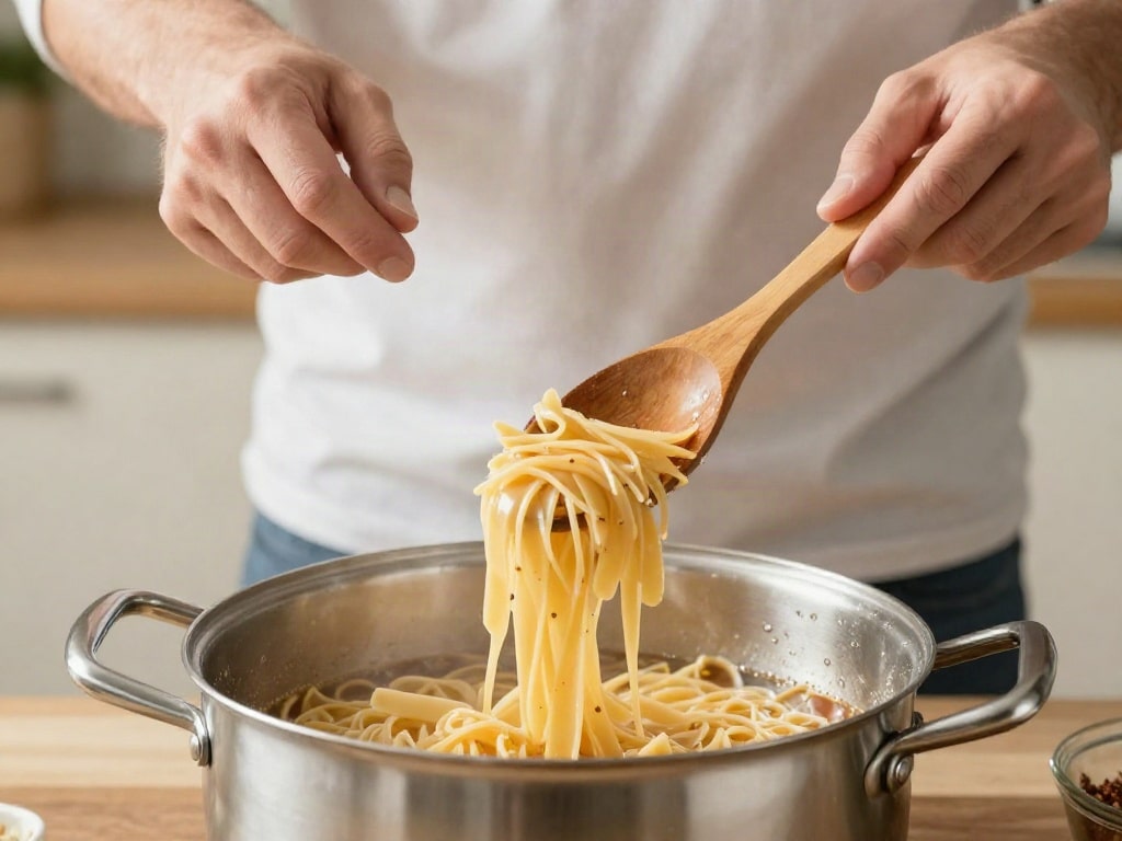 Nudeln überkochen verhindern