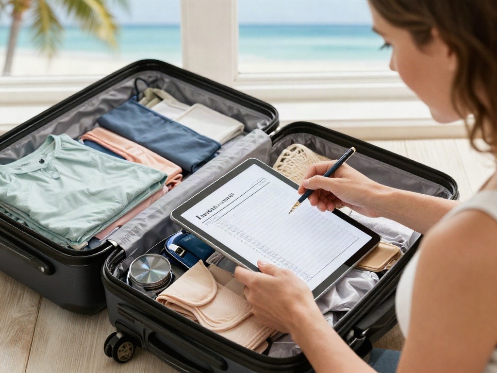 Koffer Packliste erstellen