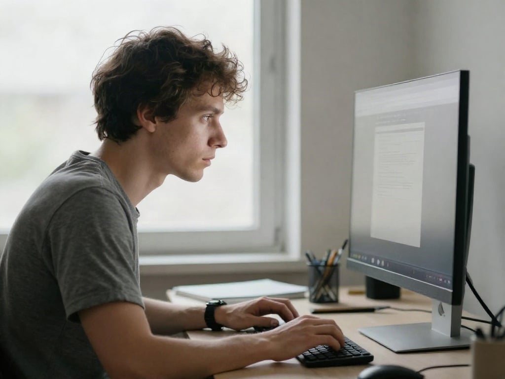 Monitor Spiegelungen vermeiden