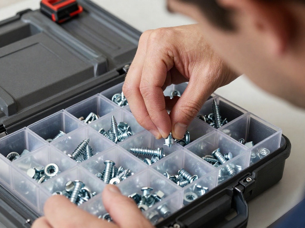 Werkzeugkoffer organisieren