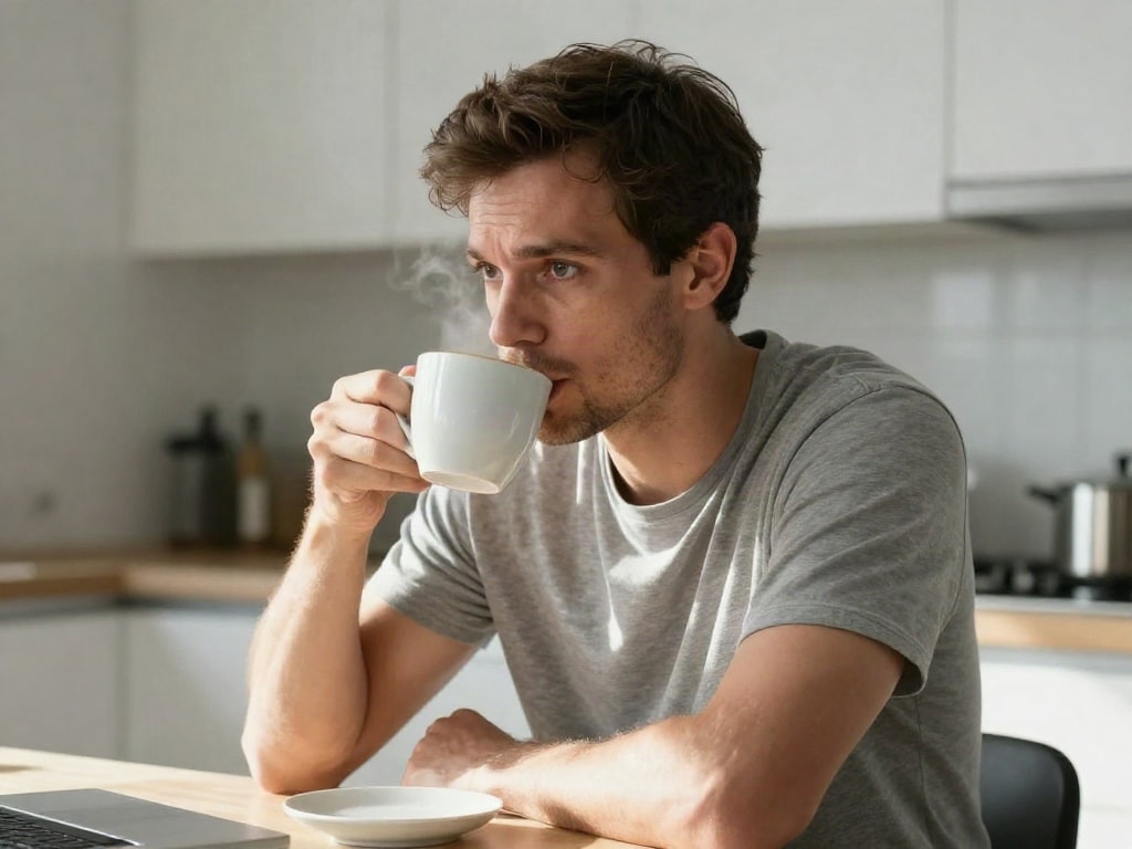 Kaffee zählt Flüssigkeit